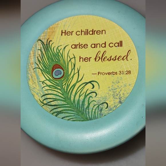 Her Children Arise And Call Her Blessed' Tea mug +bagHolder Lid 12oz Great Gift - Picture 2 of 9